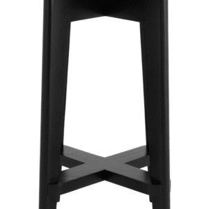 Black Rattan Counter Stool | Eichholtz Dareau