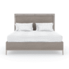 Herringbone Pattern California King Bed | Caracole Serenity