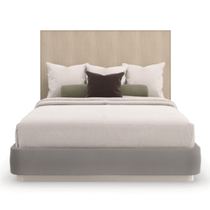 Gray Minimalist Bed | Caracole Dream Chaser