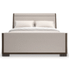 Dark Brown Modern Bed | Caracole Slow Wave
