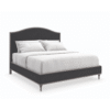 Camelback Platform King Bed | Caracole Fontainebleau
