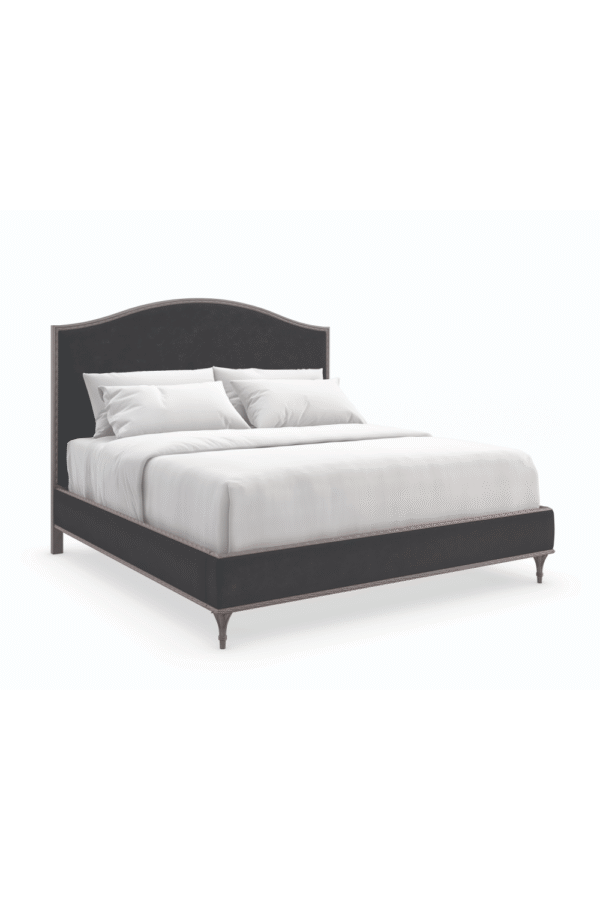 Camelback Platform King Bed | Caracole Fontainebleau