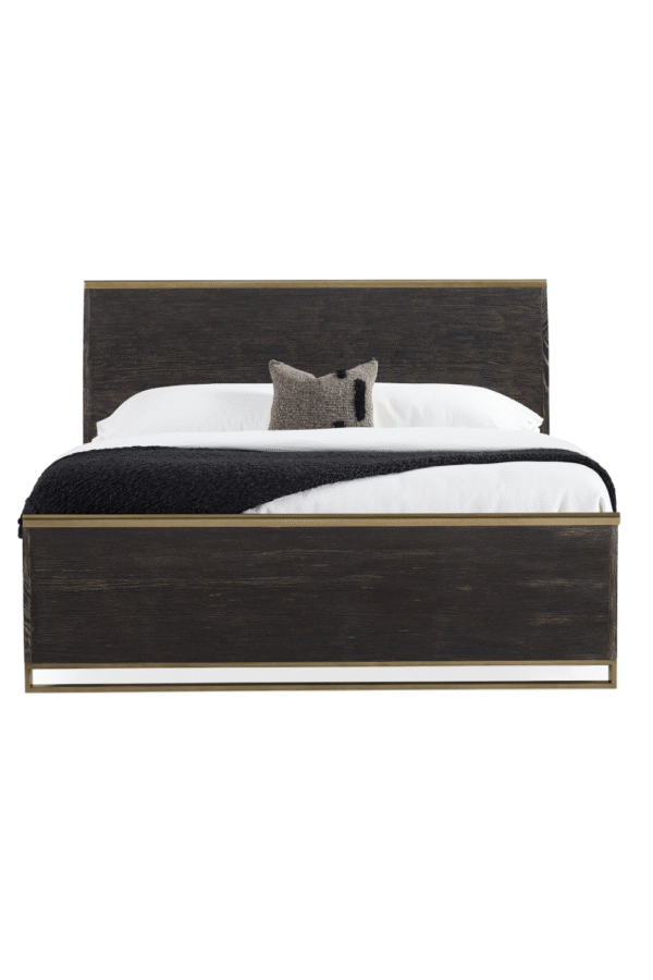 Cerused Oak Bed | Caracole Remix Wood