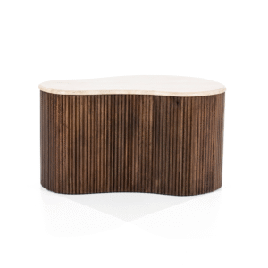 Organic Travertine Coffee Table | Eleonora Mari