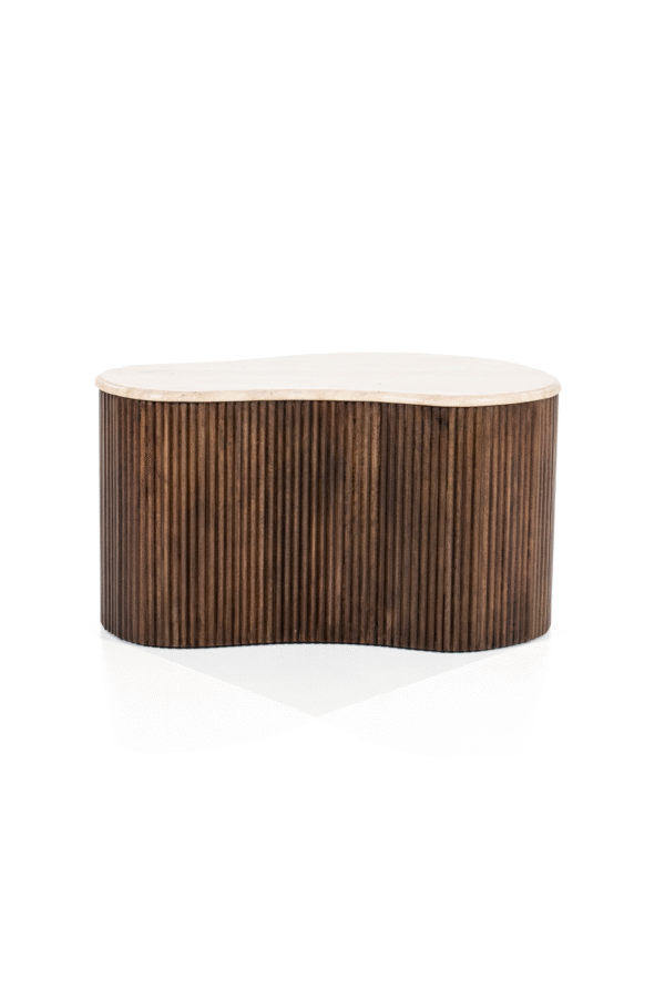 Organic Travertine Coffee Table | Eleonora Mari