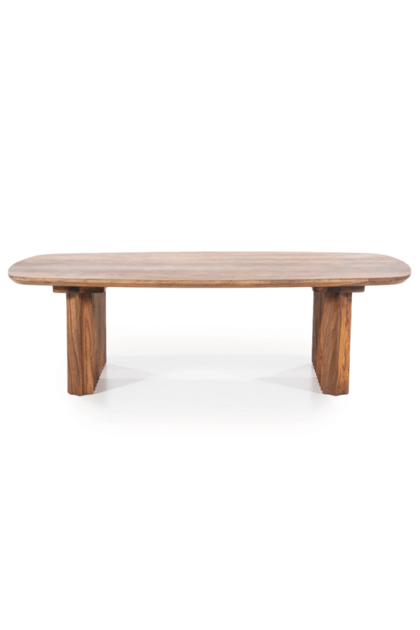 Oval Wooden Coffee Table | Eleonora Alexander