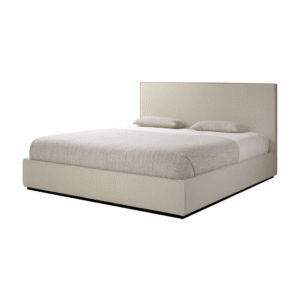 Modern Minimalist Linen Queen Bed | Ethnicraft Revive