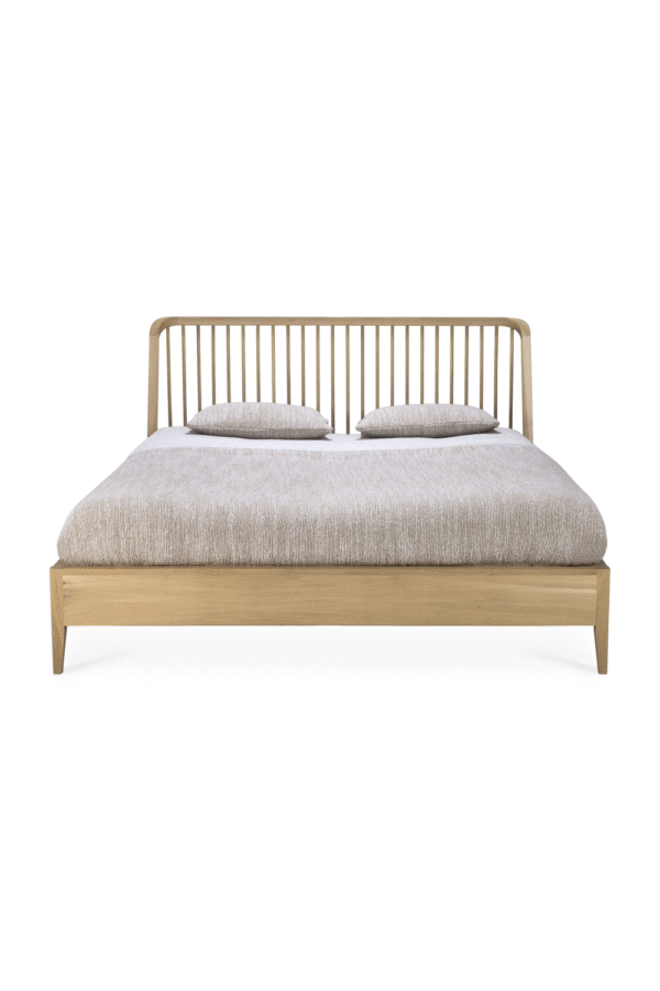 Natural Oak Bed | Ethnicraft Spindle