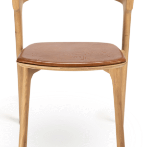 Cushioned Scandinavian Dining Chair | Ethnicraft Bok