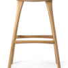 Oak Backless Bar Stool | Ethnicraft Osso