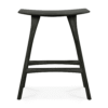 Classic Black Oak Counter Stool | Ethnicraft Osso