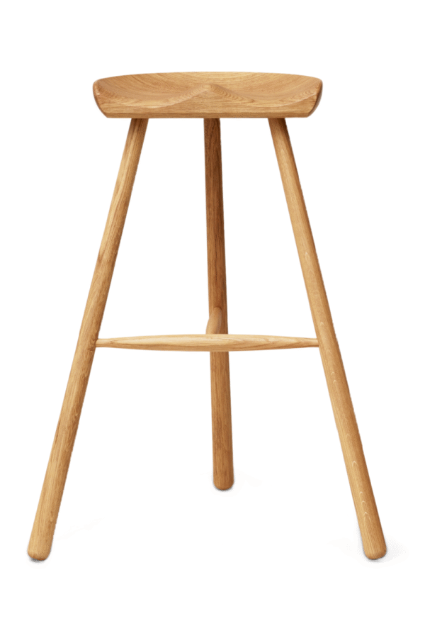 Oiled Oak Bar Stool | Form & Refine Shoemaker Chair™