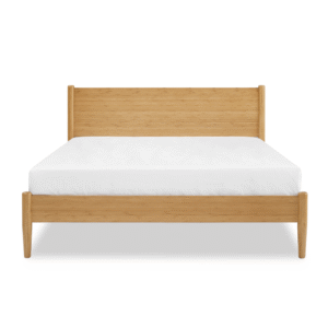 Retro-Inspired Bamboo Platform Bed | Greenington Ria