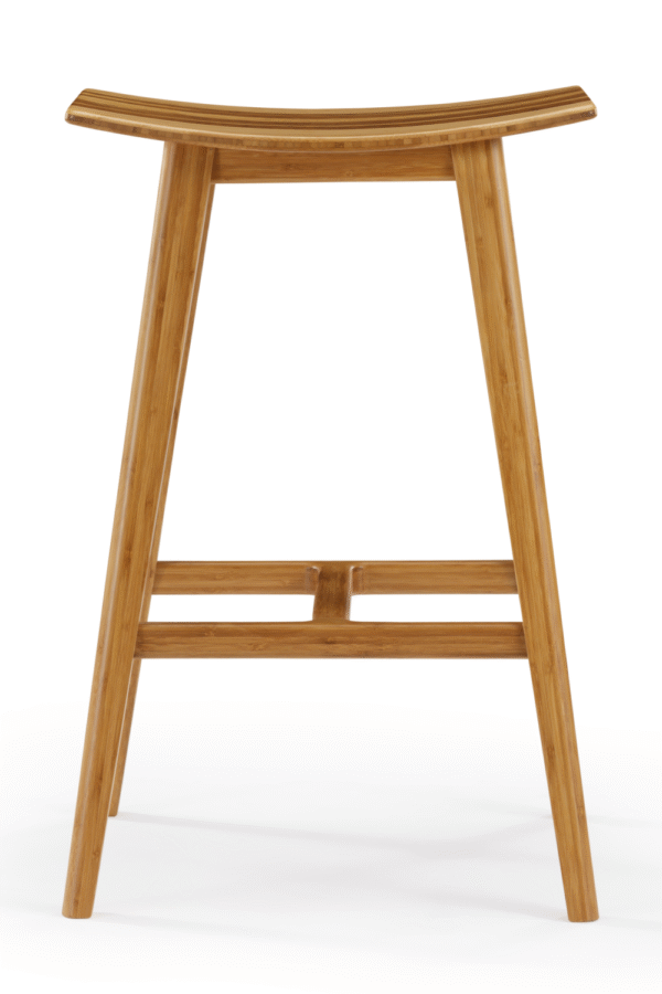Caramelized Bamboo Counter Stools (2) | Greenington Tigris