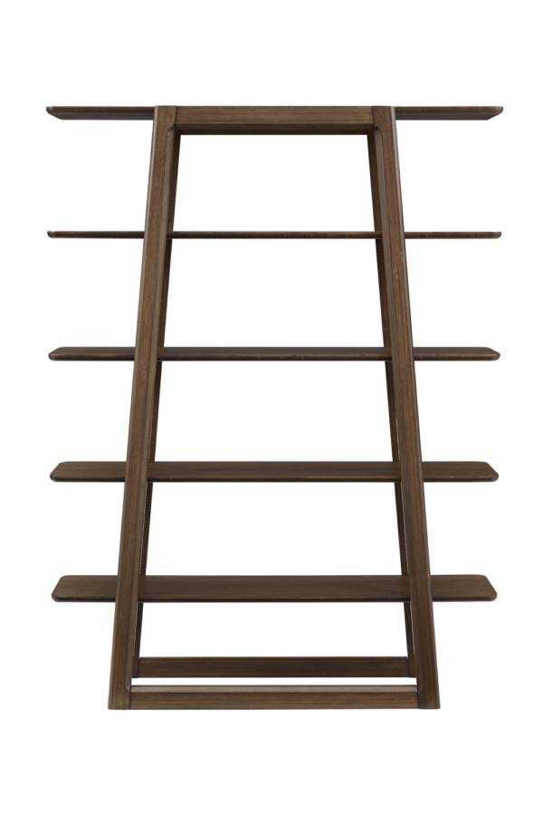 Bamboo Ladder Bookshelf | Greenington Currant