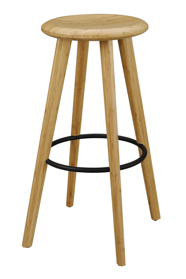 Natural Bamboo Bar Stools (2) | Greenington Mimosa