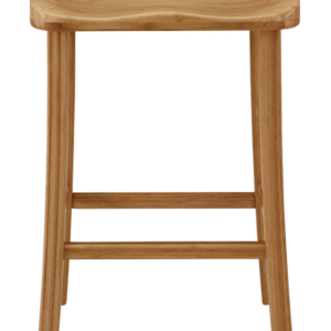 Solid Bamboo Counter Stools (2) | Greenington Tulip