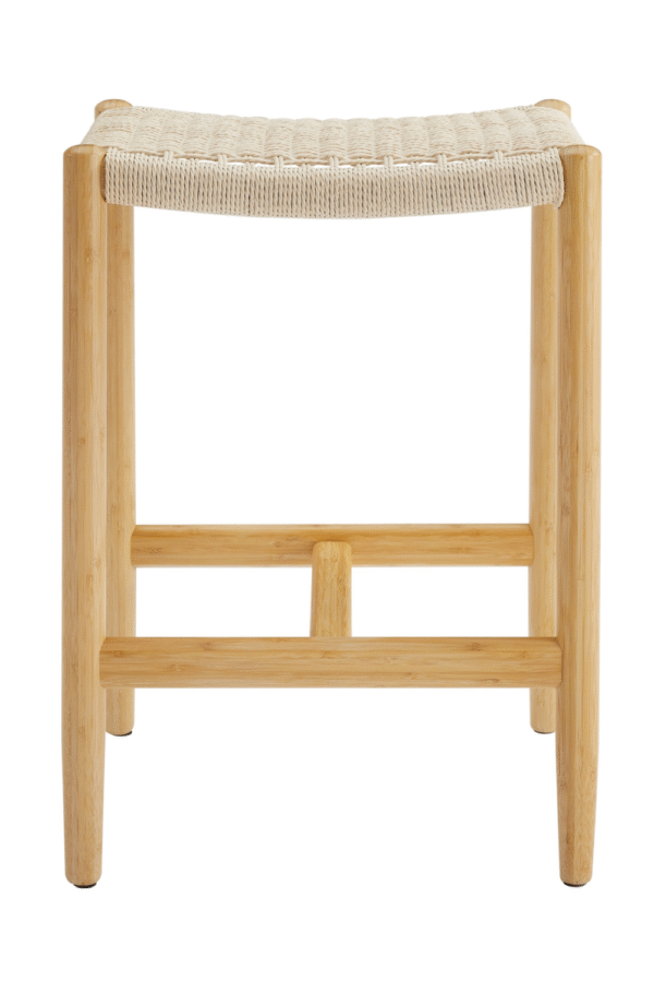 Cord Seat Counter Stool | Greenington Leif