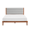 Upholstered Bamboo Platform Bed | Greenington Mercury