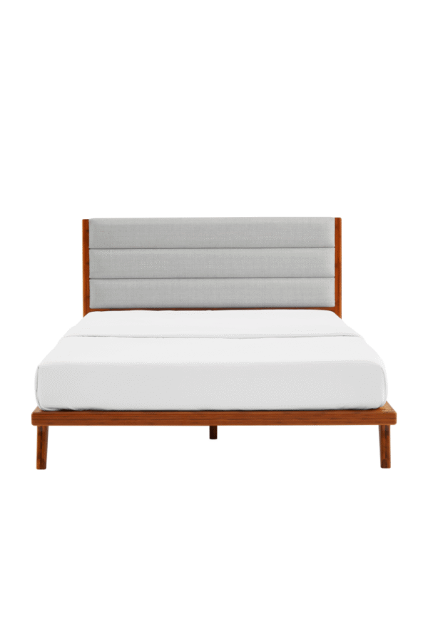 Upholstered Bamboo Platform Bed | Greenington Mercury