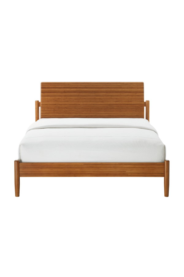 Modern Minimalist Bamboo Platform Bed | Greenington Monterey
