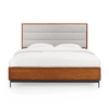 Bamboo Upholstered Platform Bed | Greenington Taylor