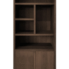 Brown Oak Bookcase | OROA Oakura