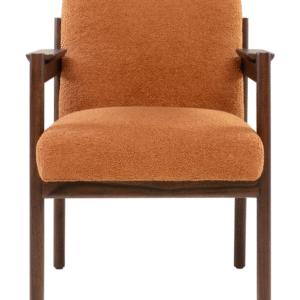 Minimalist Upholstered Dining Armchair | Versmissen Casca