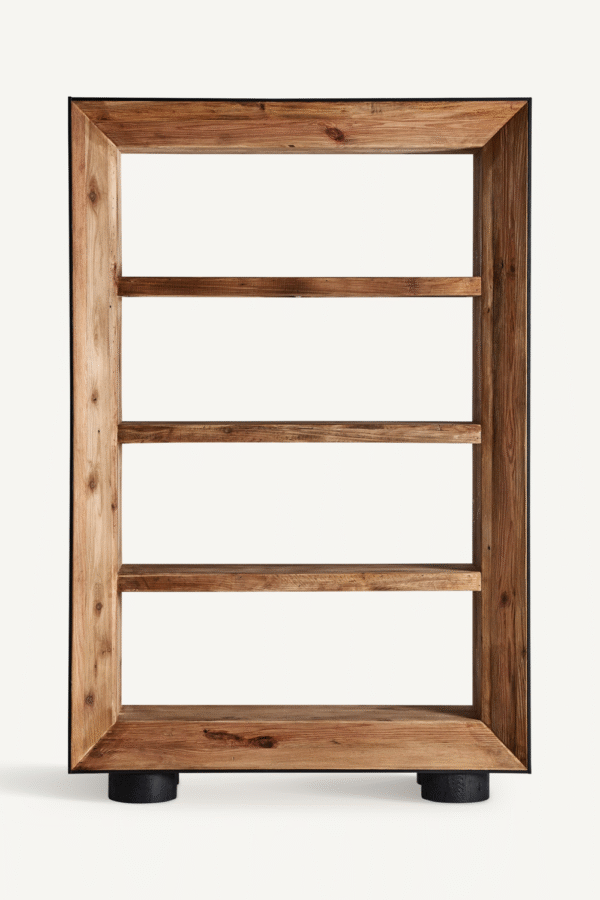 Natural Wood Bookcase | Vical Home Crissey