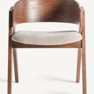 Oak V-Leg Accent Chair | Vical Home Madiran